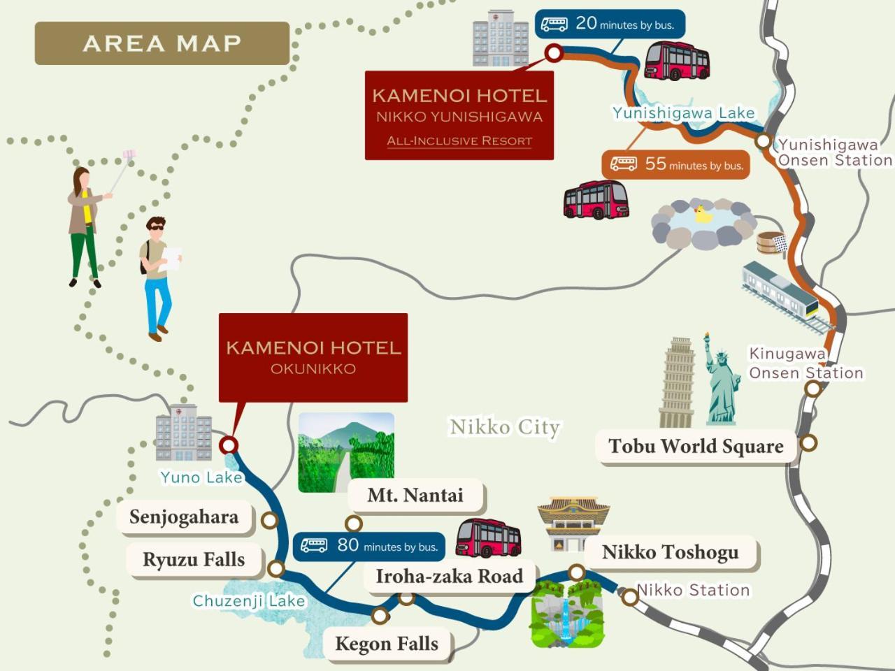 Kamenoi Hotel Nikko Yunishigawa All-Inclusive Resort Esterno foto